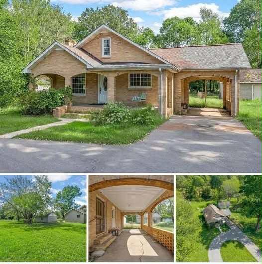 Vintage 1950s Brick Home on 1.45 Acres of Land