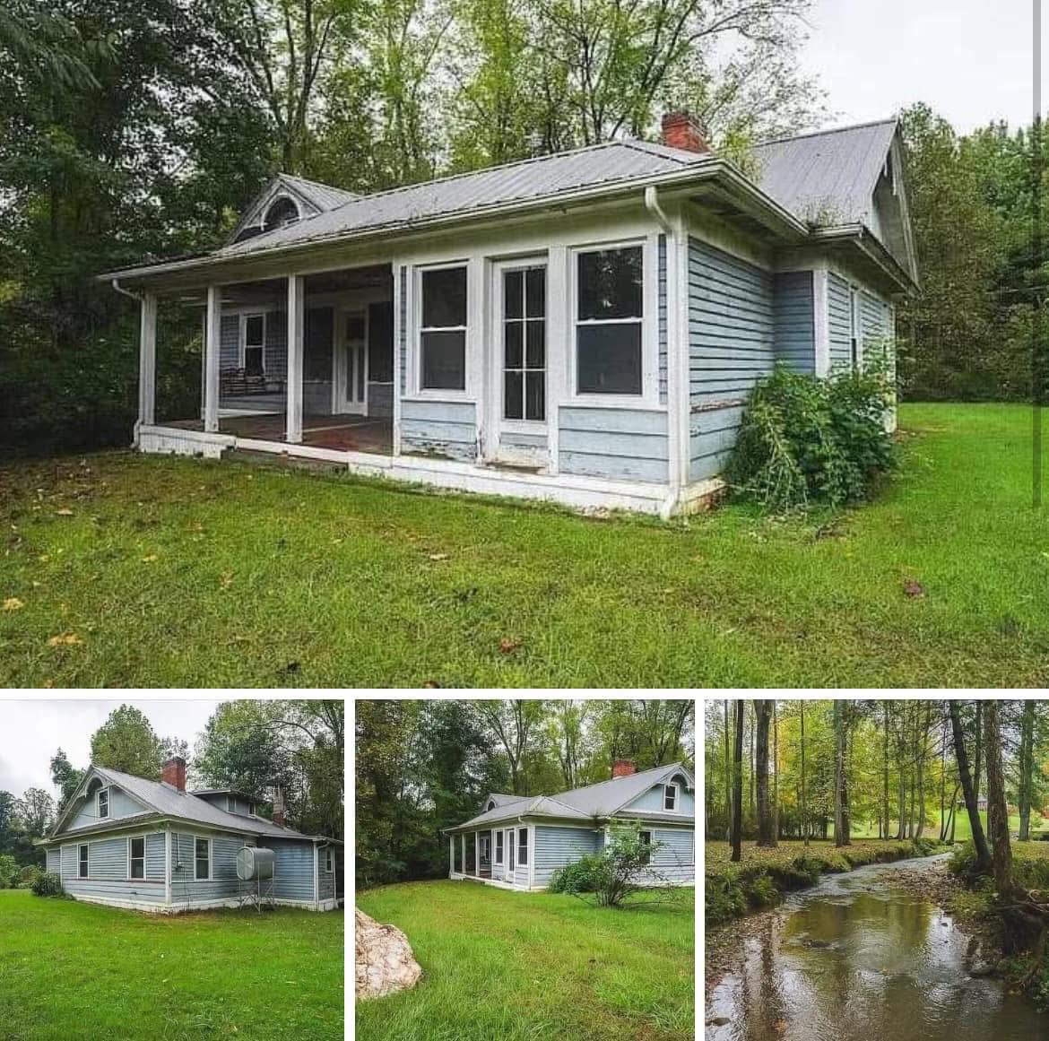 Charming Fixer-Upper on 6.85 Acres with Pond and Creek – Priced to Sell at $38,000